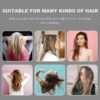 719C5Kb9vpL._SL1500_.jpg Braided Wigs Metal Hair Pick Barber Comb: 2pcs Steel Wide Tooth Afro Pick Flat Comb Wig Braid Detangle Comb Hair Styling Tool for Man Women Curly Hair Hair Styling Accessories