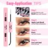 719OP6P9Q8L._SL1500_.jpg DIY Lash Extension Kit Volume Lash Clusters 30D+40D D Curl Individual 280 pcs Lashes Lash Clusters Kit Thick Eyelash Extension Kit Lash Bond Seal Lash Tweezers (30D&40D KIT)