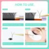 719PwyaNgwL._SL1500_.jpg NAGARAKU YY Eyelash Extensions Supplies Y Lash 4D Easy Fan Russian Volume Crisscross YY Eyelashes Handwoven Y Shaped Mesh Wispy Clusters 12 Rows Pre Fanned Eye Lashes Black - 0.07mm D Curl 8-15mm Mix