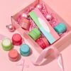 719S4y2N8hL._SL1500_.jpg KIMUSE Lip Mask, Lip Sleeping Mask: Moisturizing, Hydrating, Nourishing Lip Care Products, Vitamin C, Shea Butter & Antioxidants, Lip Mask Overnight Set for Dry Lip, Flaky
