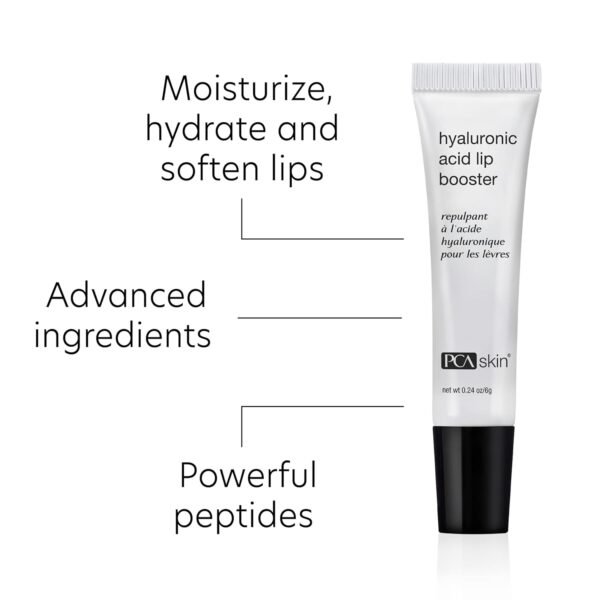 719Spb9GgwL._SL1500_.jpg PCA SKIN Lip Plumper Serum, Hyaluronic Acid Lip Booster for Plump Lips, Instantly Hydrates and Minimizes Fine Lines and Wrinkles, Helps Increase Lip Volume, Lip Moisturizer for Women, 0.24 oz Tube