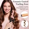 719W6s1OIHL._AC_SL1500_.jpg Ufree 3 in 1 Curling Iron, Curling Wand Set with Thermal Brush Flat Iron Hair Straightener, Dual Voltage Wand Curler, Instant Heat Up Hair Curler, Include Protective Glove 2 Clips, Gifts for Women