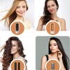 Hair Dryer Brush 5 in 1,Negative Ion Blow Dryer Brush Set Upgrade Hot Air Brush Air Styler Curling Wrap Air Curler, Professional Curling Iron Hair Styling Tools Gift for Straight/Curl/Drying/Smoothing
