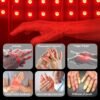 Wireless Red & Near-Infrared Light Therapy Glove for Hands – Arthritis, Sore Muscles Relief | 30 Red & Near-Infrared LEDs | Breathable | Auto 20-Min Shut-Off