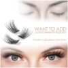 71AK39y6Z0L._SL1500_.jpg DIY Eyelash Extension, 3D Effect Glue Bonded Band Cluster Lashes Individual Lash Clusters Volume Lashes Set, At Home Eyelash Extension, C curl Lashes Pack 12mm,14mm (KIT)