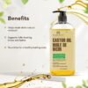 71ANn6arZTL._SL1500_.jpg Botanic Hearth Castor Oil (Styling Oil, 8 Fl Oz) | Usda Certified Organic | 100% Pure & Hexane Free | Cold Pressed | Promotes Growth For Eyelashes, Eyebrows & Hair