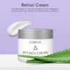 Lumiva Eye, Face and Neck Moisturizer Retinol Cream for Men and Women - Morning and Evening Cream for Tightening Skin - Anti Ageing, Erase the Appearance of Fine Lines and Wrinkles - 142g/5oz