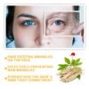 3PCS Ginseng Anti Wrinkle Serum, Ginseng Polypeptide Anti-Ageing Essence, Korean Ginseng Essential Oil Tighten Moisturizing Smooth Skin Reduce Fine Lines, Ginseng Extract Liquid, 3.4 OZ