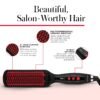 71BJrPwd-KL._SL1500_.jpg REVLON SmoothStay XL Hair Straightener - Heated Straightening Brush for Silky & Straight Long-Lasting Results, Locks in Moisture with Reduced Static & Frizz