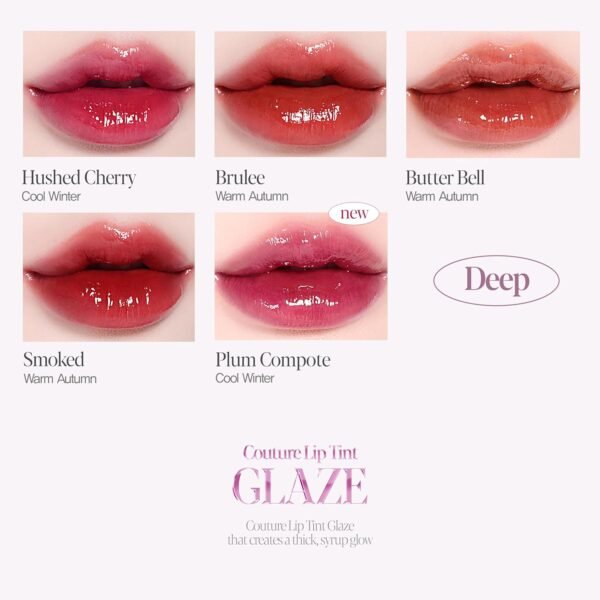 71BNfqznUOL._SL1500_.jpg Espoir Couture Lip Tint Glaze #15 Serenade 0.14oz| Volumizing Lip Stain with Syrupy Shine | Long-Lasting & Vibrant Color for Radiant Lip Look | Moisturizing & Glossy Lip Tint | Korean Lip Makeup