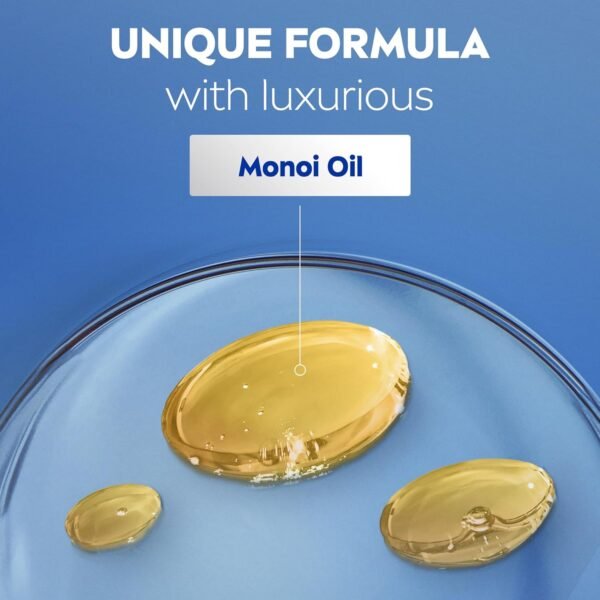 NIVEA Oil Infused Lotion Coconut and Monoi Oil Body Lotion for Women, Fast-Absorbing and Non-Greasy Coconut Scented Lotion Moisturizes for 48 Hours, 16.9 Fl Oz Pump Bottle