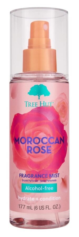 71BoNiIV56L._SL1500_.jpg Tree Hut Moroccan Rose Fragrance Mist | Spritz On for a Refreshed Feel or Layer with Your Favorite Scents | Versatile Body Spray | 6 fl oz.