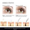 Natural Eyelash Growth Serum 5ml: Premium Lash Enhancement Treatment for Longer Fuller Lashes and Thicker Looking Lashes