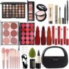 M All In One Full Makeup Kit,Multipurpose Women's Makeup Sets,Beginners and Professionals Alike,Easy to Carry (Black)