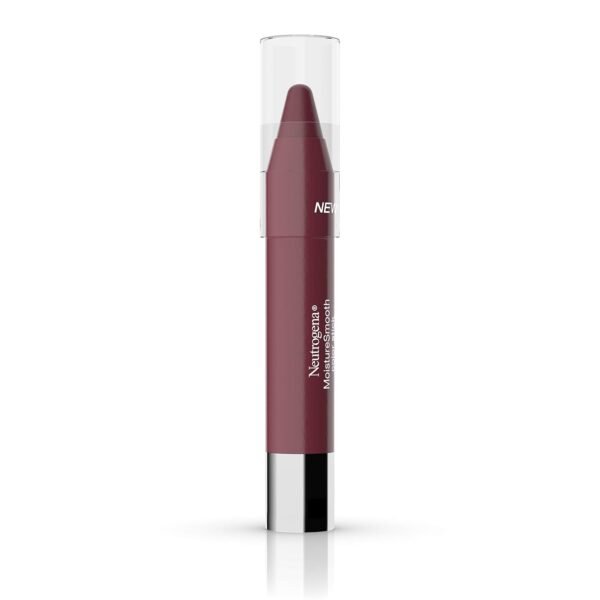 71C-mVFlzL._SL1500_.jpg Neutrogena MoistureSmooth Color Stick for Lips, Moisturizing and Conditioning Lipstick with a Balm-Like Formula, Nourishing Shea Butter and Fruit Extracts, 80 Rich Raisin,.011 oz