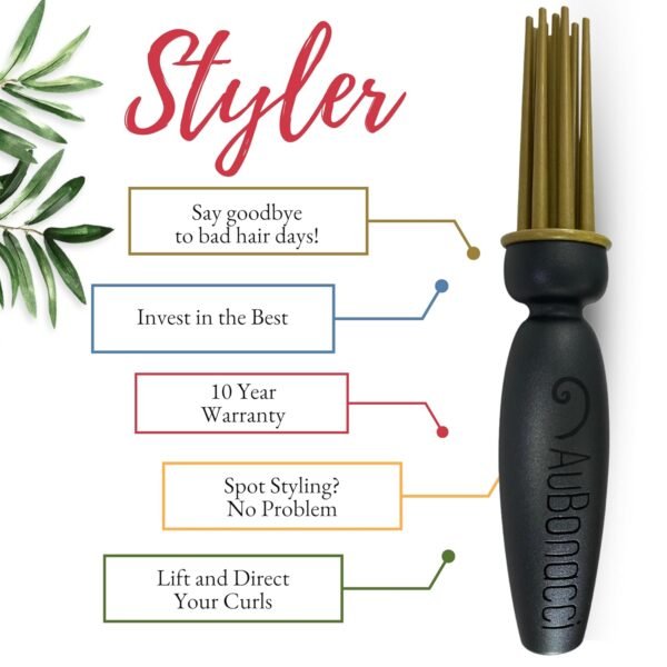 Styler for Curly Hair: Lift, Direct & Add Volume To Curls