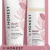 The Honest Company 2-in-1 Cleansing Shampoo + Body Wash and Face + Body Lotion Bundle | Gentle for Baby | Naturally Derived | Sweet Almond Nourish, 18.5 fl oz