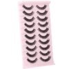71C8hVpJmZL._SL1500_.jpg wiwoseo False Eyelashes Russian Strip Lashes Natural Look Lashes Wispy Volume Russian Lashes 3D Effect Fake Eyelashes 10 Pairs Pack