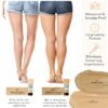 Leg Makeup Concealer, Flawless Body Cover Cream Waterproof Leg Cream, Leg Skin Tattoo Scars Concealer, Suitable for Natural, Healthy Skin Tones (#1)