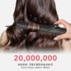 71CR19K7UAL._AC_SL1500_.jpg Hair Straightener and Curler 2-in-1, 360° Airflow Styler Curling Iron, 1.25 Inch Curling Wand, 20 Million Negative Ion Hair Care, 5 Temps & Auto Off, Dual Voltage (Black)
