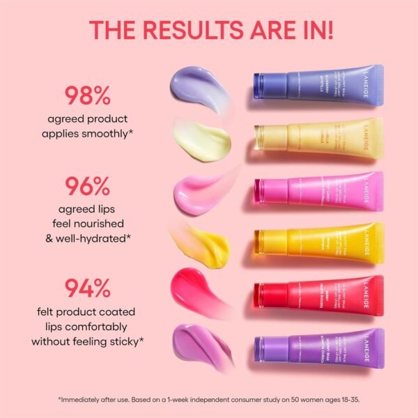 71CtqLDH-jL._SL1500_.jpg LANEIGE Lip Glowy Balm: Sheer Tinted Lip Moisturizer with Shea Butter, for Hydrating Shine & Soft Lips
