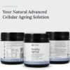 Healthy Ageing Supplement Powder, Anti-Ageing Effects, Contains Quercetin, Resveratrol and Nrf2 Activators, Antioxidants Rich Nutrient-Dense, Non-GMO, Vegan (180 Grams (30 Servings)