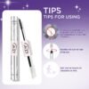 71D2-BCIghL._SL1500_.jpg GAQQI Lash Cluster Glue, Lash Bond and Seal Waterproof, Bond & Seal Eyelash Glue for Clusters, Eyelash Adhesive Black Long-Lasting 72H, Latex-Free(5ml+5ml)
