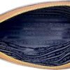 71EAhzpLV4L._AC_SL1500_.jpg Prada Contenitore Caramel Brown Pebbled Leather Cosmetic Case Clutch Bag 1ND005