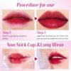 71EE6ubv-7L._SL1500_.jpg Lip Tint Stain Set, Lip Stain Long Lasting Waterproof, Lightweight, Non-sticky, Transfer-Proof, Matte Finish (fruit land)