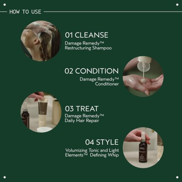 Aveda Damage Remedy Daily Hair Repair | Leave-In Treatment for Damaged Hair | Detangler | Heat Protectant | 98% Naturally Derived*, 3.4 Fl Oz