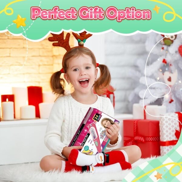 Hair Gem Stamper Kit,Hair Styling Tool with Reusable Shining Diamonds,Bling Hair Jewels for Girls Toys Quick Gems Hair Jeweler Hair Bedazzler Birthday Gifts Toys for Girls Ages 3-12