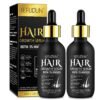 2Pack 5% Minoxidil Hair Growth Serum, Hair Growth for Men and Women, Hair Regrowth Serum For Stronger Thicker Longer Hair Help, Natural Facial Hair Treatment for Grooming Thickening