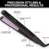 71FB8m4pynL._AC_SL1500_.jpg Remington 1" Flat Iron, Hair Straightener with Anti-Static Technology, Rapid 30-Second Heat-Up, 60-Minute Auto Shut-Off, 30% Longer Ceramic Floating Plates, and Titanium-Ceramic Coating