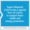 Life Extension Super Ubiquinol CoQ10 100 mg – For Heart Health & Anti-Aging - Cholesterol & Energy Management Supplement – Coenzyme Q10 for Organs - Gluten-Free, Non-GMO – 60 Softgels