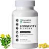 Quercitin, Rhodiola Rosea, Luteolin and Rutin Longevity Blend #4 Anti-Aging Supplement for Cellular Defense with Immunity and Energy Support, Antioxidants