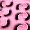 71FQw6PImNL._SL1000_.jpg HBZGTLAD 6 Pairs Fluffy False Eyelashes Natural Faux Mink Strip 3D Lashes Pack (MSD-4)
