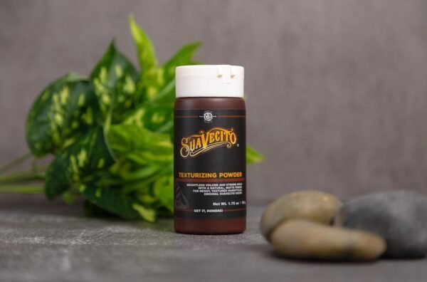 Suavecito Texturizing and Volumizing Hair Styling Powder with Shine Free Matte Finish and Strong Hold - No Mess, Oil Absorbing, Long Lasting