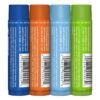 71FmvfPAlWL._SL1080_.jpg Dr. Bronner's - Organic Lip Balm Variety Peppermint, Orange Ginger, Naked, Lemon Lime) - Made with Organic Beeswax and Avocado Oil, For Dry Lips, Hands, Chin or Cheeks, 0.15 Ounce (Pack of 4)