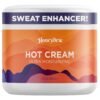 Hot Firming Lotion Sweat Enhancer - Skin Tightening Cream for Stomach Fat and Cellulite - Sweat Cream for Better Workout Results - Long Lasting Moisturizing Pre and Post Workout Massage Lotion