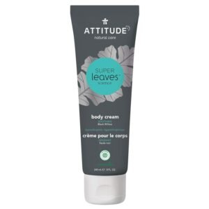 ATTITUDE Body Cream, EWG Verified Moisturizer, Vegan Moisturizing Products For Dry Skin, Dermatologically Tested, Black Willow, 8 Fl Oz