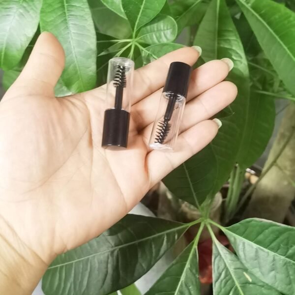 71G8djzeksL._AC_SL1500_.jpg COSIDEA 29 PCS Empty Mini 3ml mascara tubes and wand for castor oil, Small Sample Size Eyelash Growth packing Tube container (29)