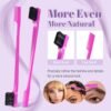 Wig Brush Comb Set, 6pcs Professional Styling Extension Brush Kit with Travel Size for Human and Synthetic Hair