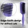 71GJZgvCxzL._SL1500_.jpg Curly Hair Brush Candybrush Curl Defining Brush for Detangling Shaping and Defining Curls for Women, Men, Wet & Dry Hair (Purple)