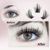 71Gl0vCN7lL._SL1500_.jpg Higu clace DIY Eyelash Extension Kit, 144pcs D Curl Lash Clusters, 8-16mm Softy Cluster Lashes, with Lash Bond and Seal, Lash Tweezers, Reusable Fluffy Cluster Eyelash Extension Kit(R-08 Kit)