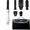 71GxVJNAMGL._AC_SL1500_.jpg BONDIBOOST 6-in-1 Everlast Airstyler System - Wet to Dry Hair Styler, Hair Dryer Brush with Curlers, Round Brushes, Dryer & Concentrator Attachments, Versatile Heat & Airflow Settings + All Hair Types
