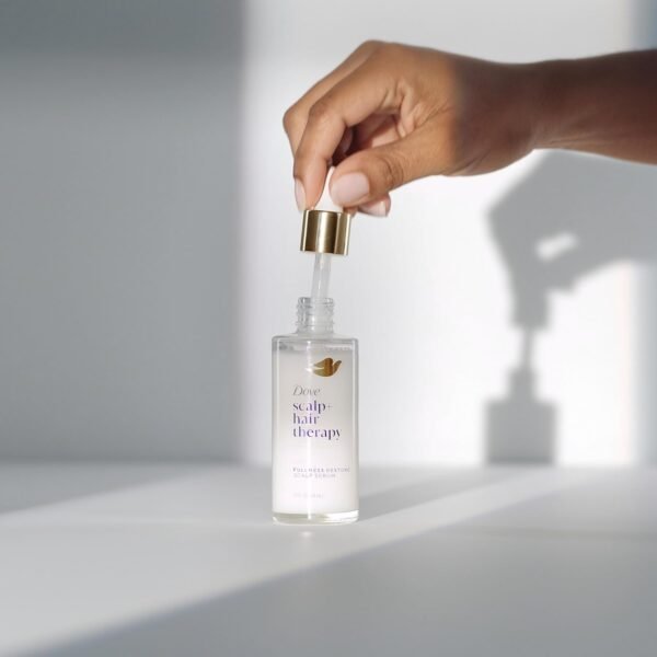 Dove Scalp + Hair Therapy Density Boost Serum Fullness Restore Visibly Thicker Hair In As Soon As 30 Days, Hydrating & Fast-Absorbing, Instantly Relieves Dry Scalp 2 Fl oz