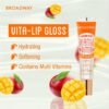 71H5tVzepvL._SL1500_.jpg Ruby Kisses Broadway Vita-Lip Clear Lip Gloss (Mango Butter 6 Pack), Ultra-Hydrating & Soothing Formula with Multi-Vitamin Oils, High-Shine Non-Sticky Finish, Nourishing Glossy Lip Balm Softens Skin