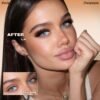 71HBVspeCRL._SL1500_.jpg Focipeysa Eyelash Extensions 200D Lash Clusters 14-20MM Lashes Extensions Thick Lash Clusters D-Curly Individual Lashes Extensions Soft Reusable Cluster Lash Extension DIY Lash Cluster Extensions