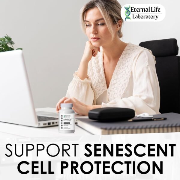 Quercitin, Rhodiola Rosea, Luteolin and Rutin Longevity Blend #4 Anti-Aging Supplement for Cellular Defense with Immunity and Energy Support, Antioxidants