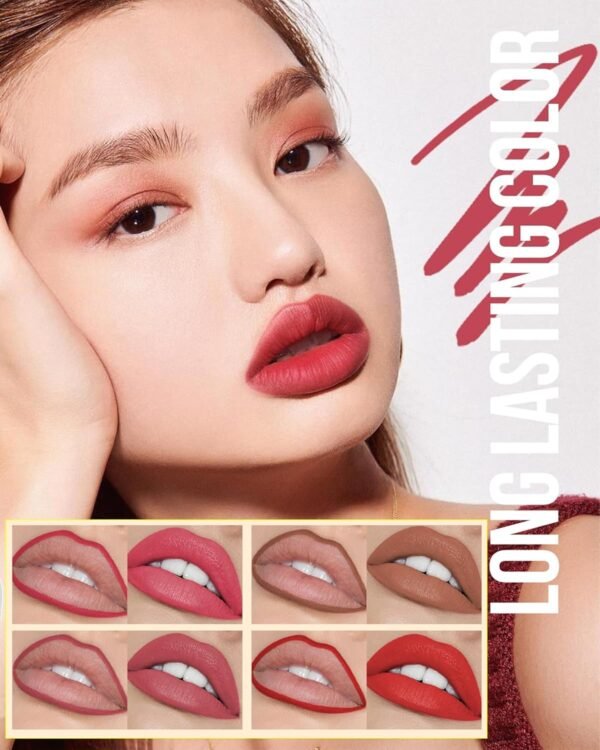 71HUk4BgaML._SL1500_.jpg Lip Stain Liner Pen Set-4 Pcs Hydrating Lip Stain Lip Liner Pencil Kit,Longlasting Waterproof Smudgeproof Matte Color Look,Precise Chisel Tip Smooth,Women's Day Makeup Gift Kit for Women Girl